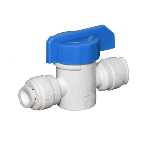 Robinet de trecere cu conectori rapizi, 3/8