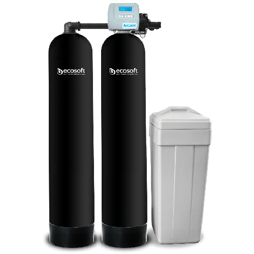 Statie duplex pentru dedurizare automata, Clack 1665 CI TWIN, 2 tancuri PRO de 16x65, capacitate rasina de 100-125 litri/tanc, fără rășină inclusă