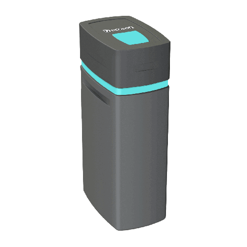 Statie dedurizare, Ecosoft Anthracite Azure 370, 37 litri rasina, cabinet gri-verde