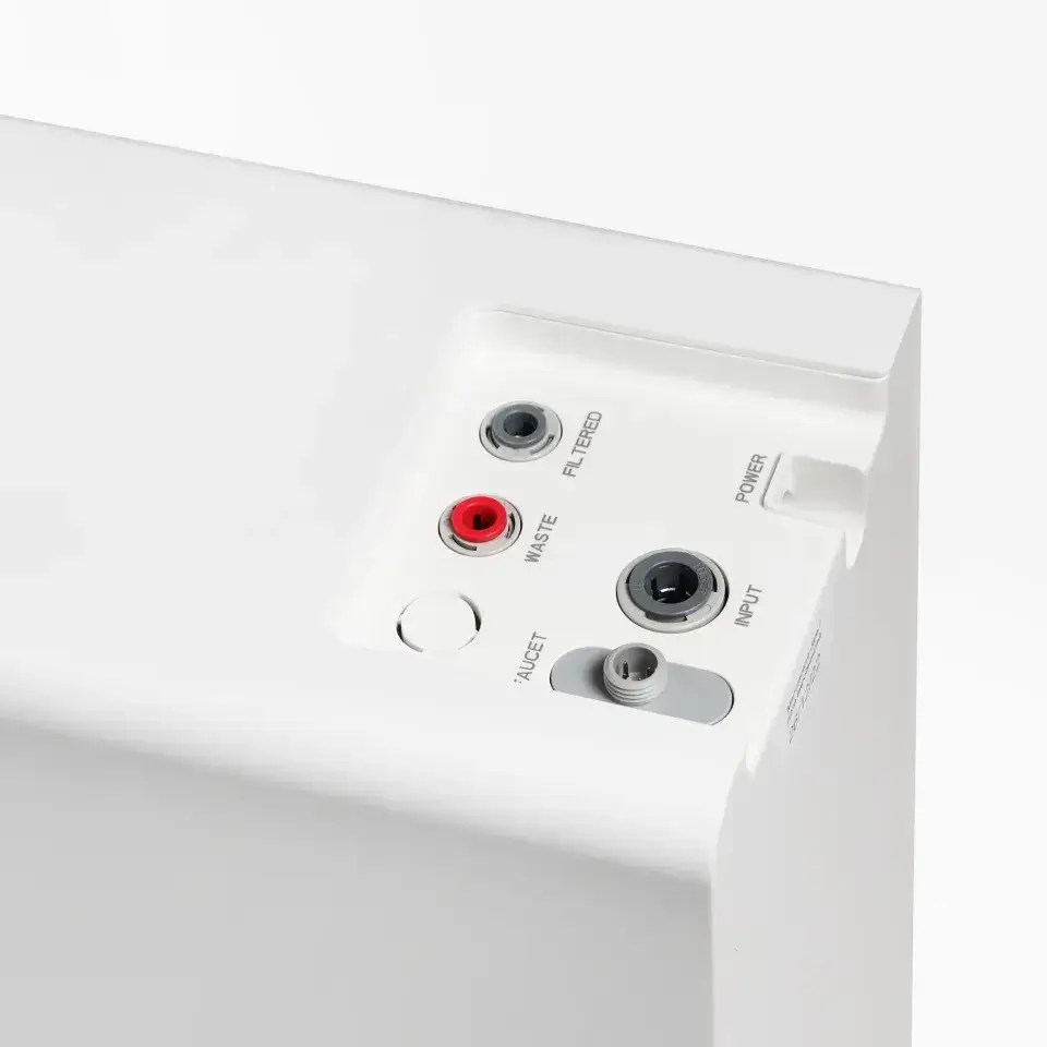 Osmoza inversa direct flow, Ecosoft Cross60, 1 litri/min, cartuse twist, membrana 400 GPD, baterie smart cu indicator