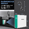 Osmoza inversa direct flow, Ecosoft Cross90 Balance, 1.5 litri/min, cartuse twist, membrana 600 GPD, baterie smart cu indicator