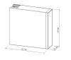 Osmoza inversa direct flow, Ecosoft Cross90 Balance, 1.5 litri/min, cartuse twist, membrana 600 GPD, baterie smart cu indicator