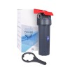 Carcasa pentru apa calda, AquaFilter FHHOT34-WB, neagra cu suport si cheie