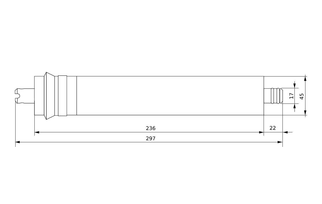 Membrană osmoză inversă Ecosoft CSV181250ECO, capacitate 50 GPD, filtrare 0.0001 microni, 190 litri/zi, certificare NSF
