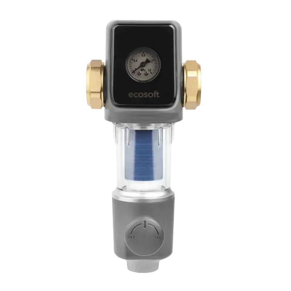 Filtru pentru sedimente cu purjare, Ecosoft TXHES2, conexiune 1",