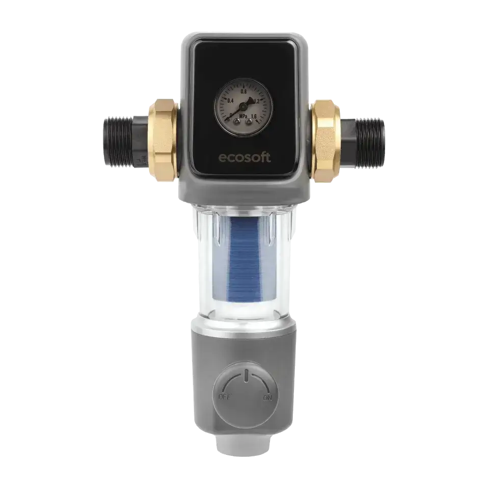 Filtru pentru sedimente cu purjare, Ecosoft TXHES2, conexiune 1",