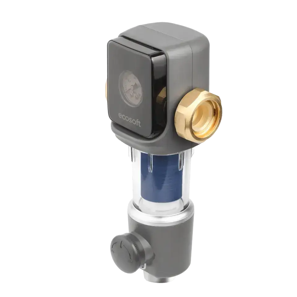 Filtru pentru sedimente cu purjare, Ecosoft TXHES2, conexiune 1",