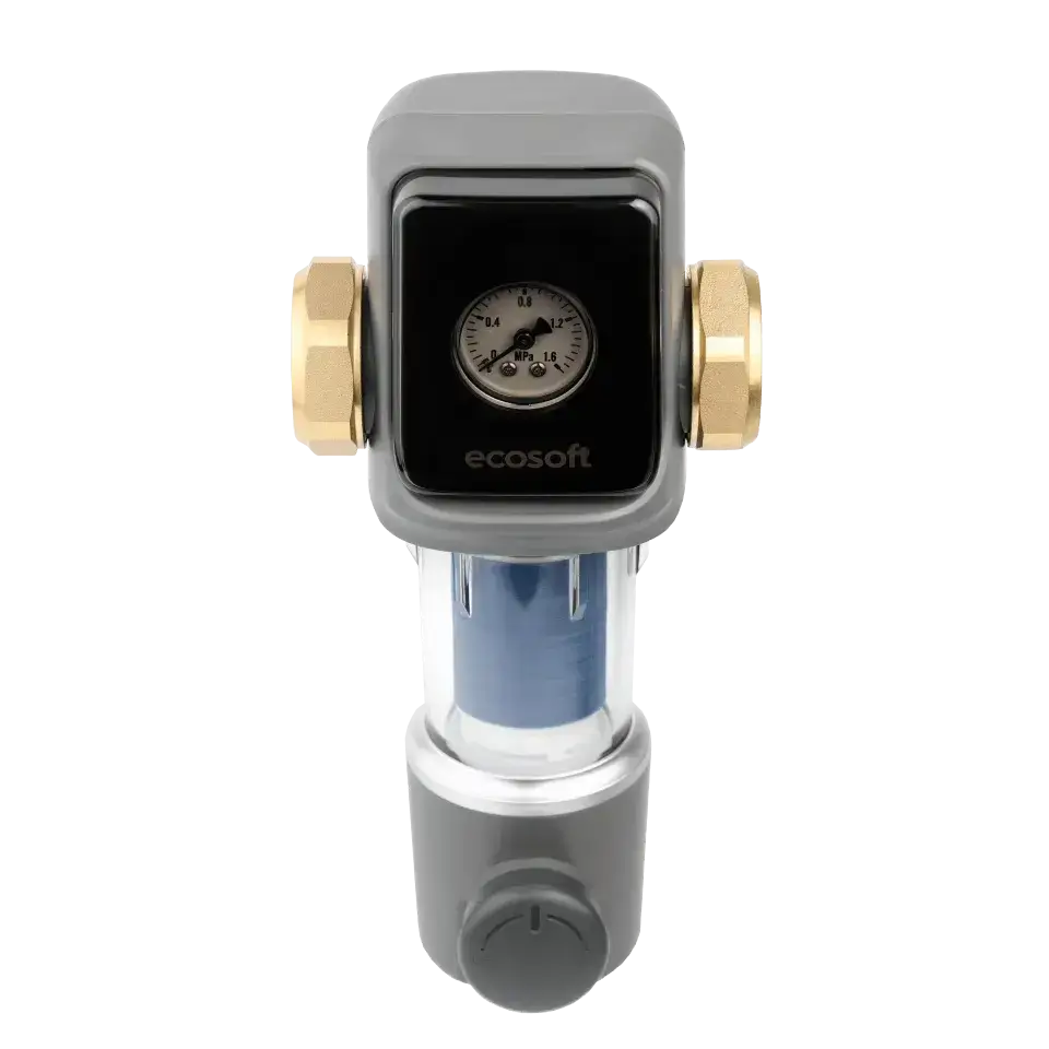 Filtru pentru sedimente cu purjare, Ecosoft TXHES2, conexiune 1",