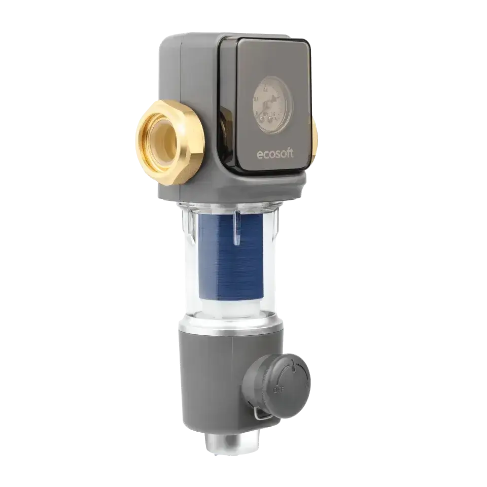Filtru pentru sedimente cu purjare, Ecosoft TXHES2, conexiune 1",