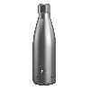 Recipient din inox cu perete dublu, termorezistent, culoare argintiu inox, volum 0.5 litri, pentru bauturi calde si reci