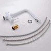 Baterie 3 căi, PREMIER Tall White, finisaj alb, flux separat apă filtrată și apă menajeră (rece și caldă)