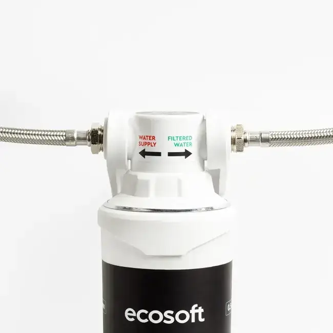 Sistem compact filtrare sub chiuvetă, Ecosoft JOI, microfiltrare 0.5 μm, 18000 L capacitate, debit 5 L/min