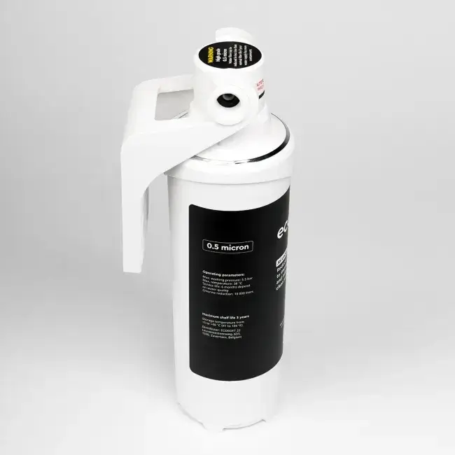 Sistem compact filtrare sub chiuvetă, Ecosoft JOI, microfiltrare 0.5 μm, 18000 L capacitate, debit 5 L/min