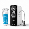 Osmoza inversa direct flow, FILTRO Infinity Connect+ cu Mineral+, conexiune WiFi, alcalinizare prin mineralizare, debit mare de 600GPD, fara bazin, pompa booster, display TDS
