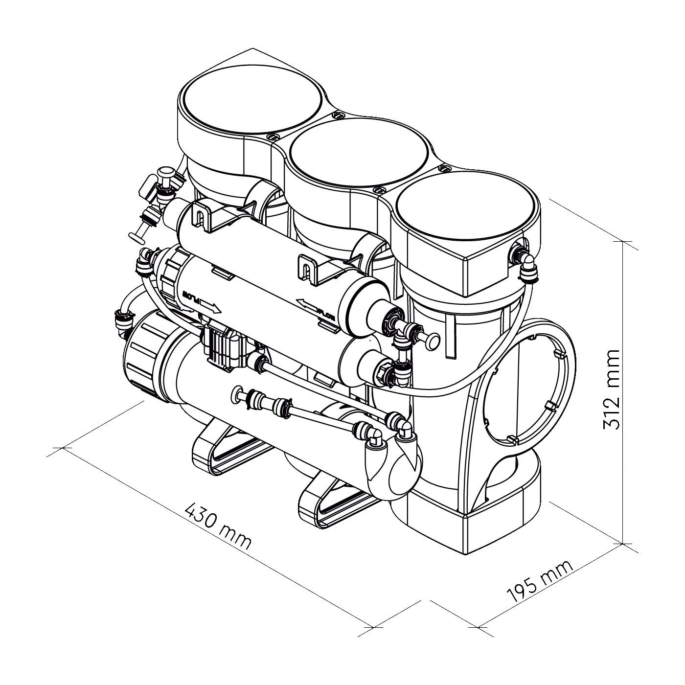 Osmoza inversa premium, Ecosoft Balance MO675MPUREBAL, 6 stadii, eficienta ridicata, remineralizare cu calciu si magneziu