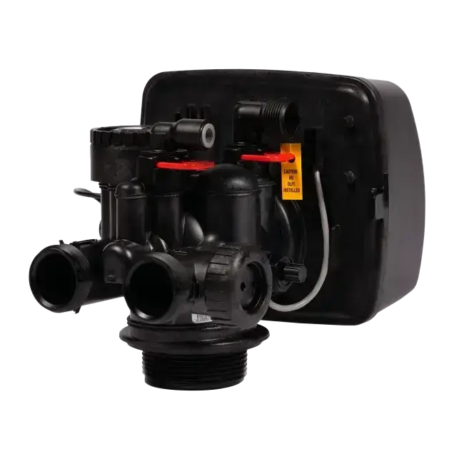 Stație dedurizare automată, Clack WS1 PROSOFT, rășină Ecolite S, valvă volumetrică premium, tank simplex 10x54, debit 2.5 m3/oră, 37 litri rasină inclusă