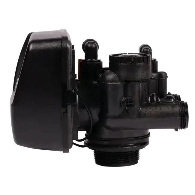 Stație dedurizare automată, Clack WS1 PROSOFT, rășină Ecolite S, valvă volumetrică premium, tank simplex 10x54, debit 2.5 m3/oră, 37 litri rasină inclusă
