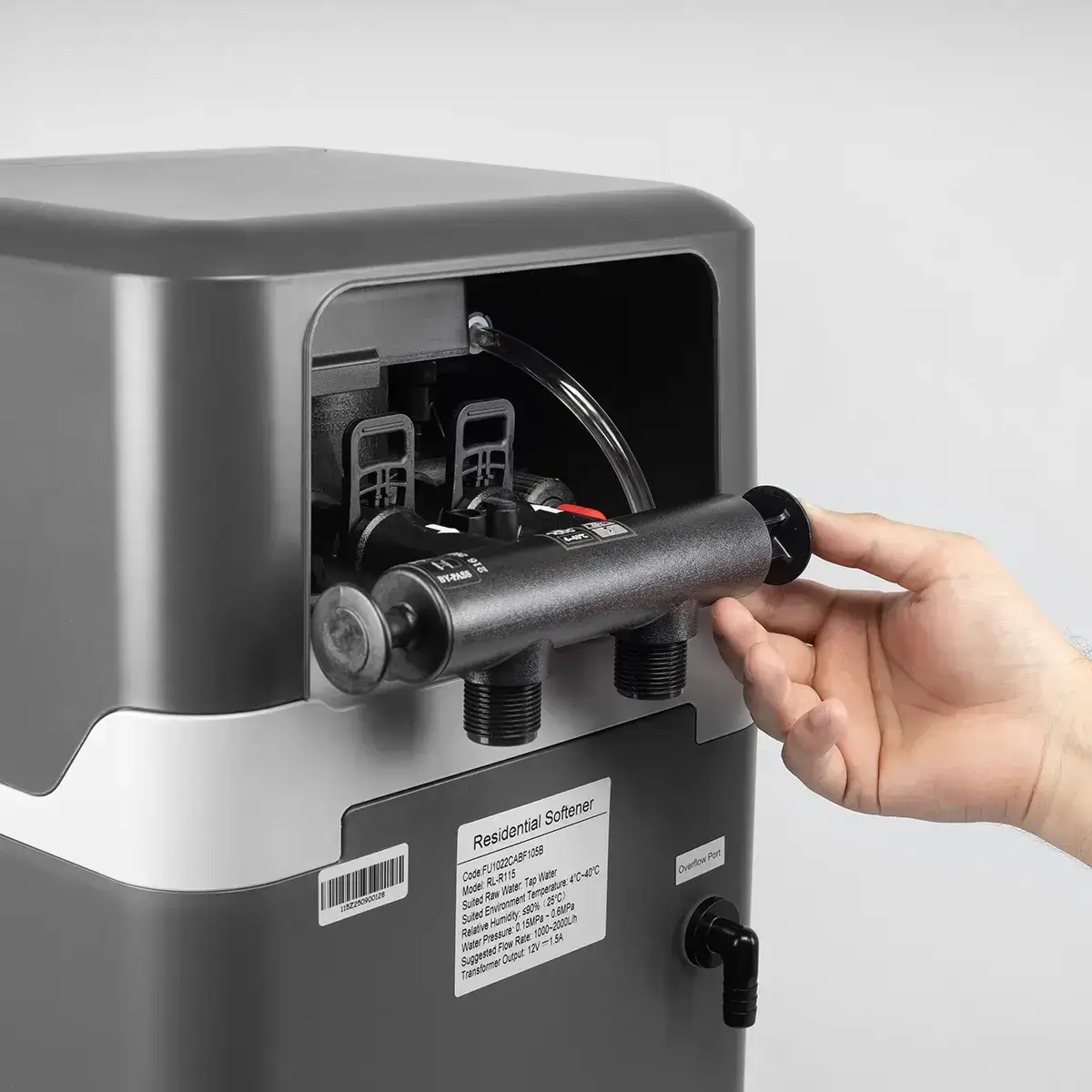Statie pentru dedurizare, Ecosoft CUBE 150, 15 litri de rasina, 2 m2/h debit nominal