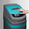 Statie dedurizare cabinet, Ecosoft Titanium Azure 250, 25 litri rasina Dowex HCRS/S, cabinet cu valva Clack WS1 CE