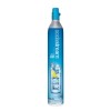 Butelie de rezerva SodaStream Screw, 425 grame CO2, aprox. 60 litri de sifon, culoare albastra si supapa cu filet