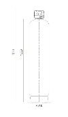 Statie filtrare automata, CLACK TC 1" 1252, valva automata timp, tank simplex 12"x52", fara material filtrant