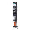 Osmoza inversa industriala, Ecosoft MO5000TP5, economica, controler OC5000, 1 carcasa de membrana 40", prefiltrare si pompa inclusa