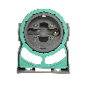 Sistem de filtrare, Ecosoft 3P Grey Triplex 10", valva de purjare, set de cartuse inclus, pentru apa de ploaie, conexiune 3/4"