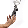 Sistem de filtrare, Ecosoft 3P Grey Triplex 10", valva de purjare, set de cartuse inclus, pentru apa de ploaie, conexiune 3/4"