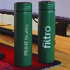 Termos cu perete dublu, FILTRO Thermo LED Green, afisaj tactil digital al temperaturii, infuzor inclus, volum 500 ml