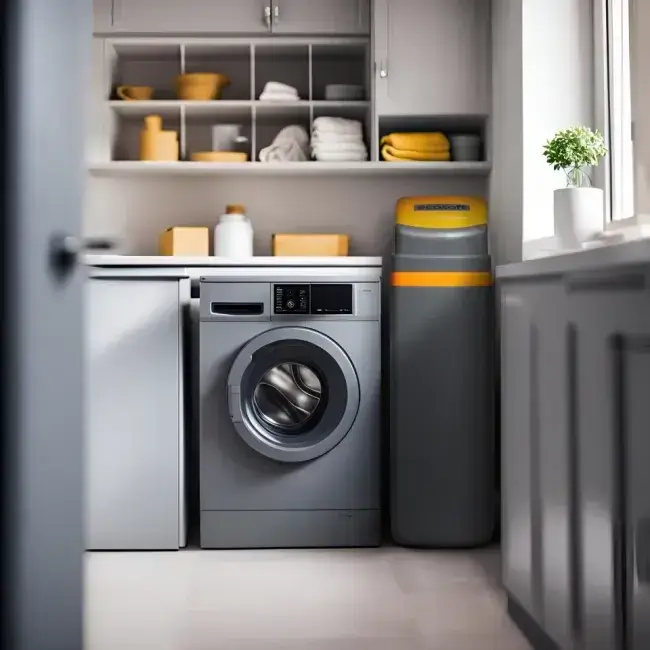 Statie dedurizare ecomix, Ecosoft Titanium Gold 370, 37 litri rasina Ecomix C, cabinet cu valva Clack WS1 CE